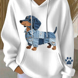Morena - Sudadera de mujer con estampado de patchwork y diseño de Jamnik