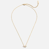 Collar de hojas de cristal