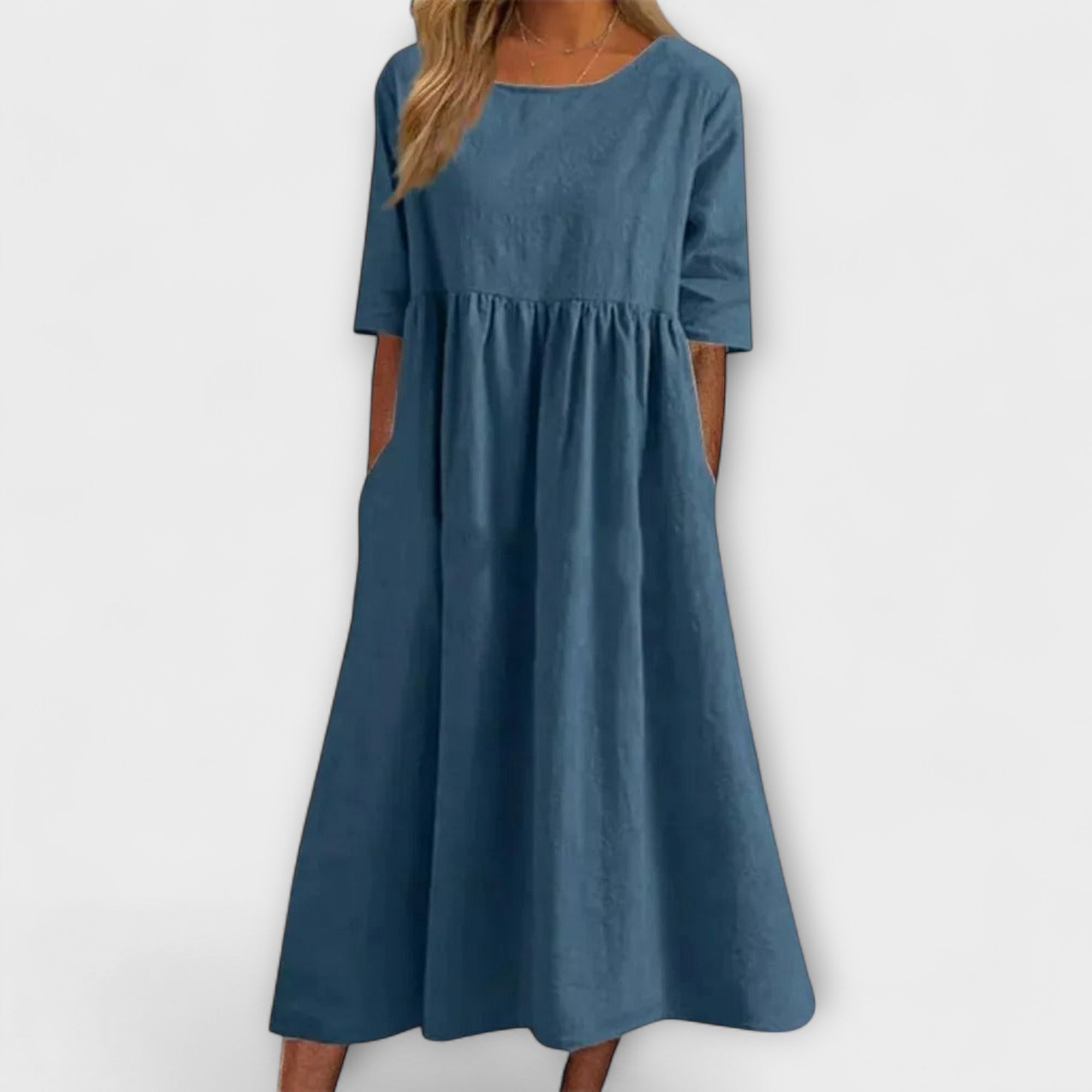 Anja - Vestido que disimula el abdomen