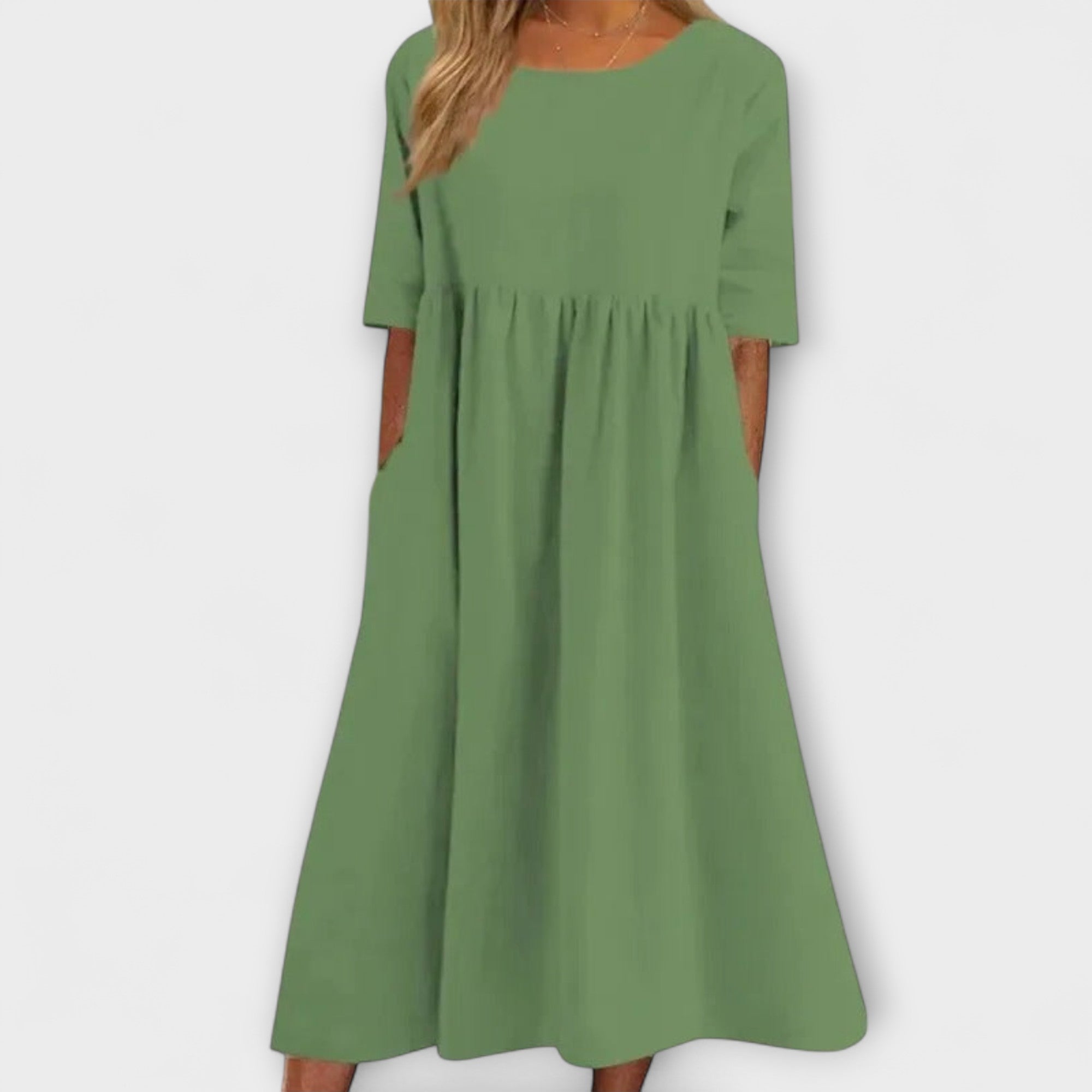 Anja - Vestido que disimula el abdomen